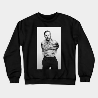 The Dynamic Range Of Tom Hardy Acting Talent Crewneck Sweatshirt